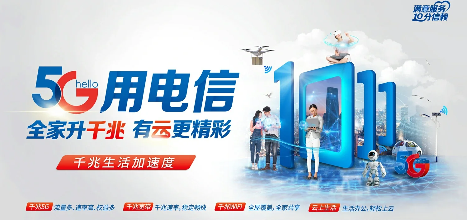 中国电信 四更电信宽带 宽带套餐